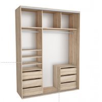 DRESSING NADIR 180 5B FRONT DAB SONOMA / OGLINDA